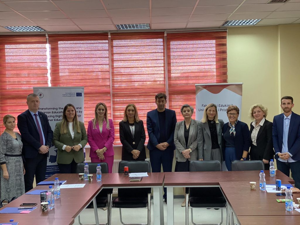 Faculty of Education signs MoU with involved Schools in Prishtina